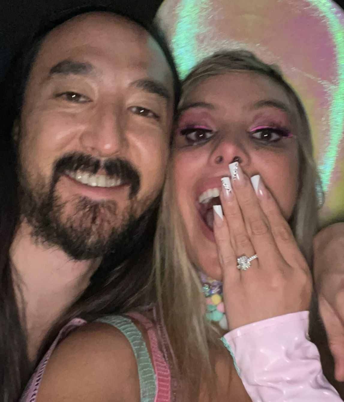 Lele y Steve Aoki