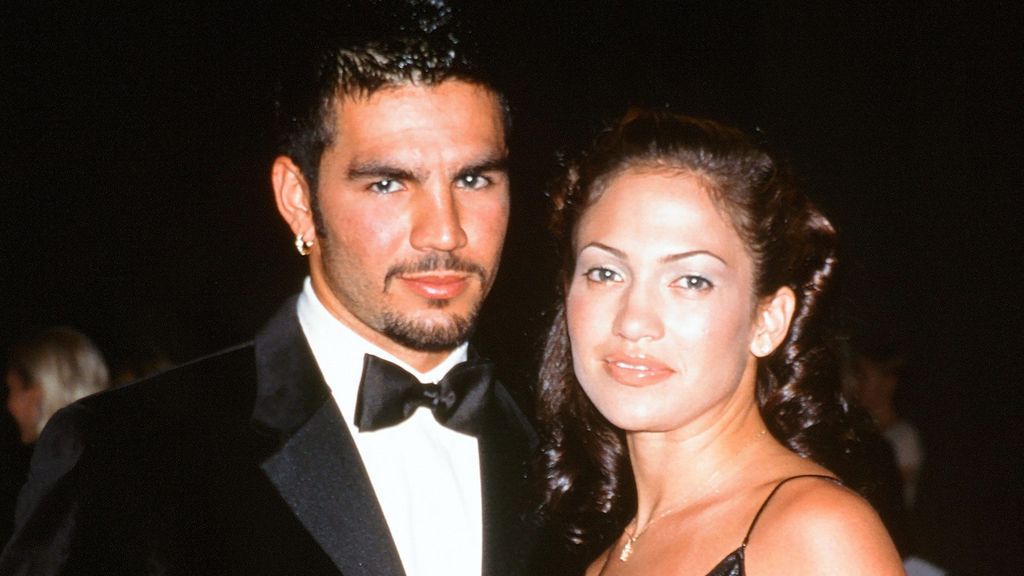 Ojani Noa y Jennifer López, en 1997