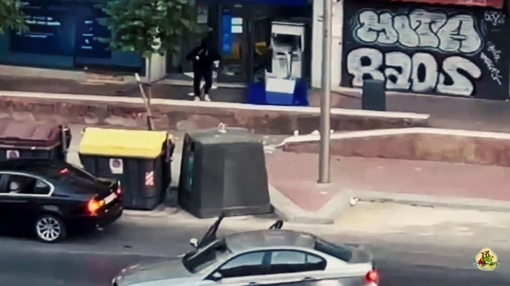 Robo en un cajero de Madrid