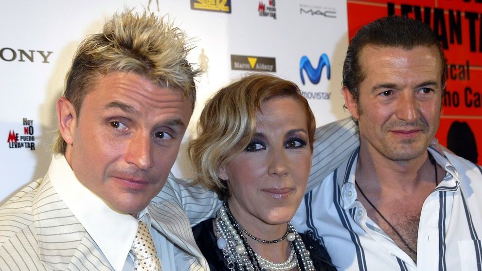 Ana Torroja, Nacho y José María Cano en su última aparición conjunta