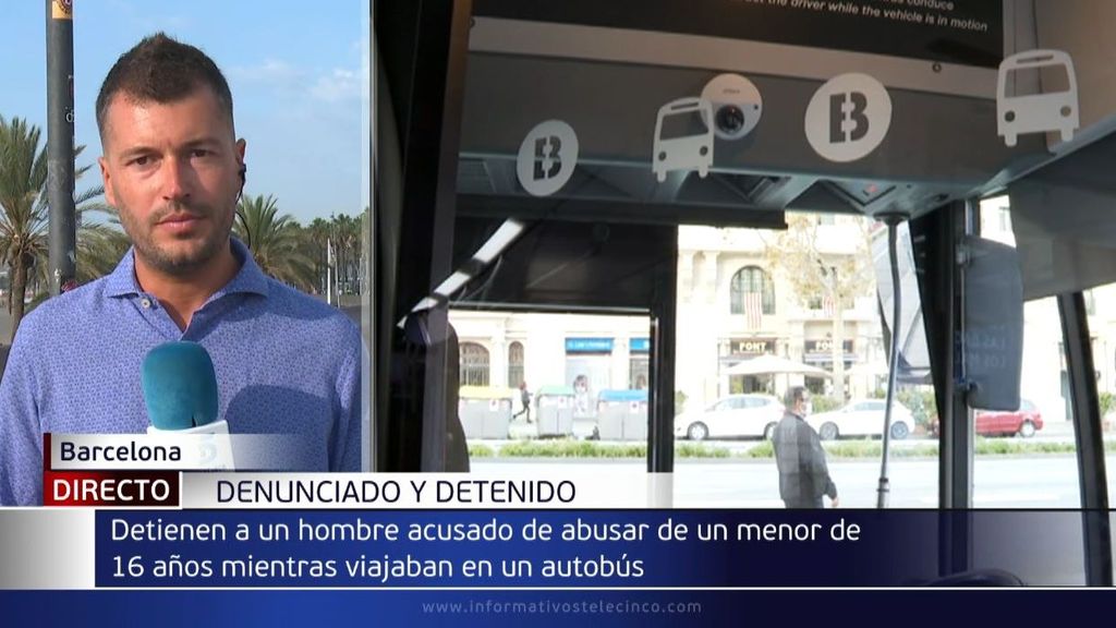 Detenido un hombre por abusar sexualmente de un menor en un autobús de Barcelona