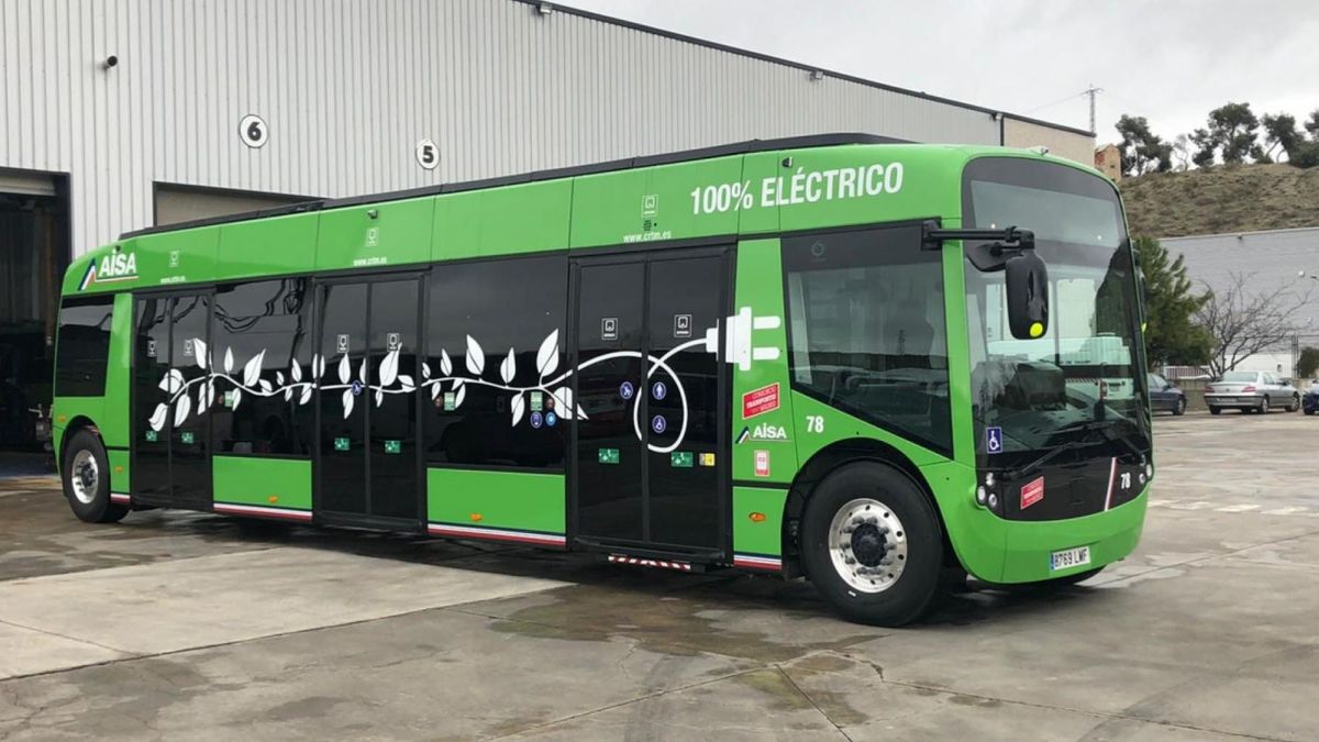 La flota de autobuses de la Comunidad de Madrid será cero emisiones en 2050