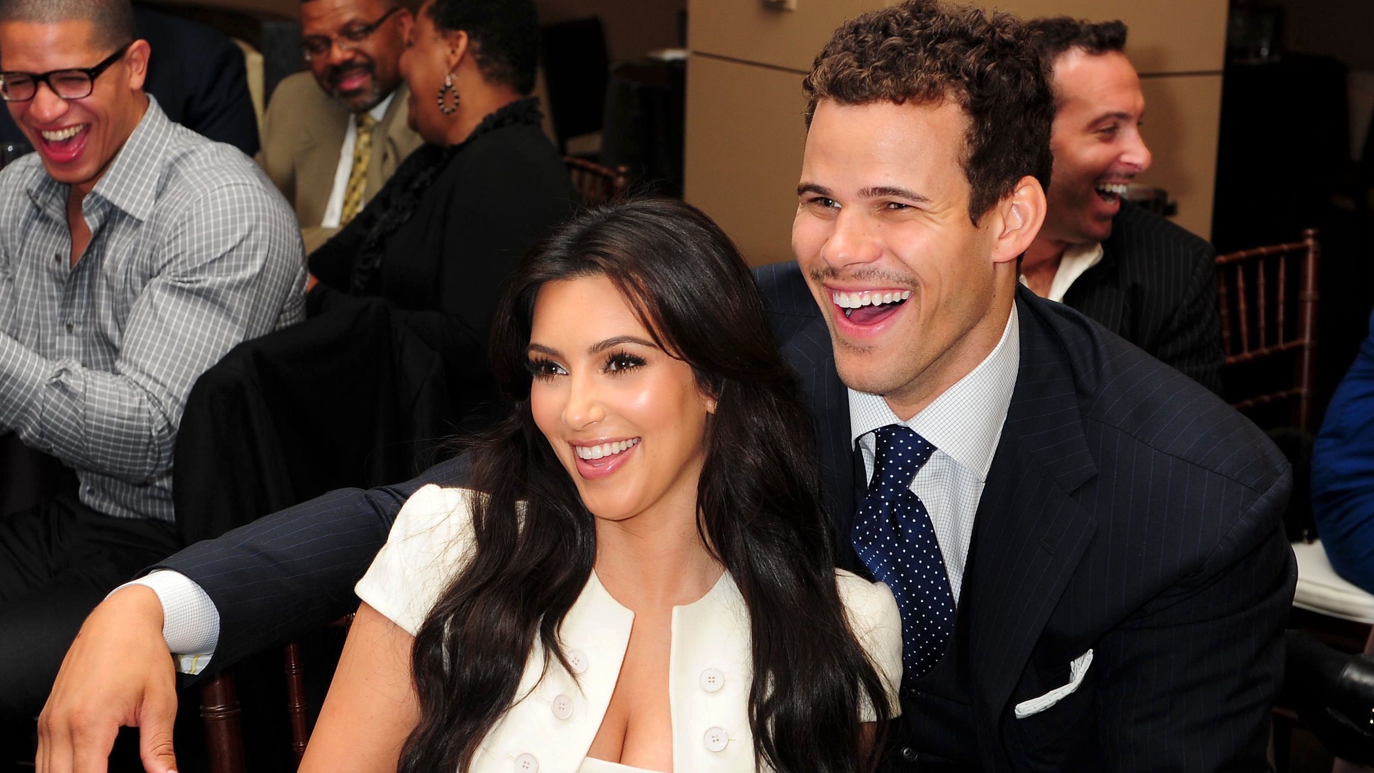 Luego, pasó por el altar con Kris Humphries.