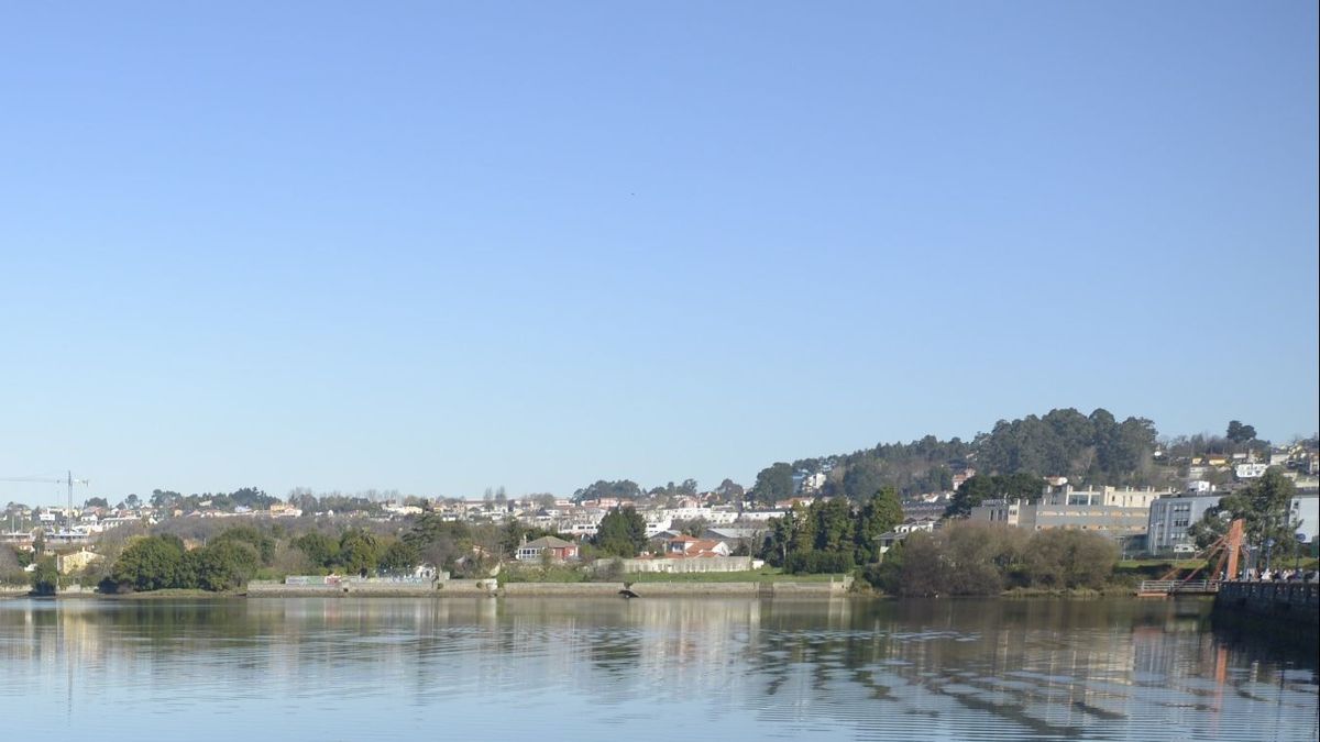 Parte de la ría de O Burgo (A Coruña) Parte de la ría de O Burgo (A Coruña)