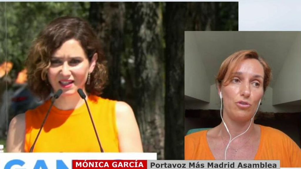 Mónica García carga contra Ayuso por no acatar el ‘apagón’ Sánchez: “Solo quiere confrontación y generar miedo”