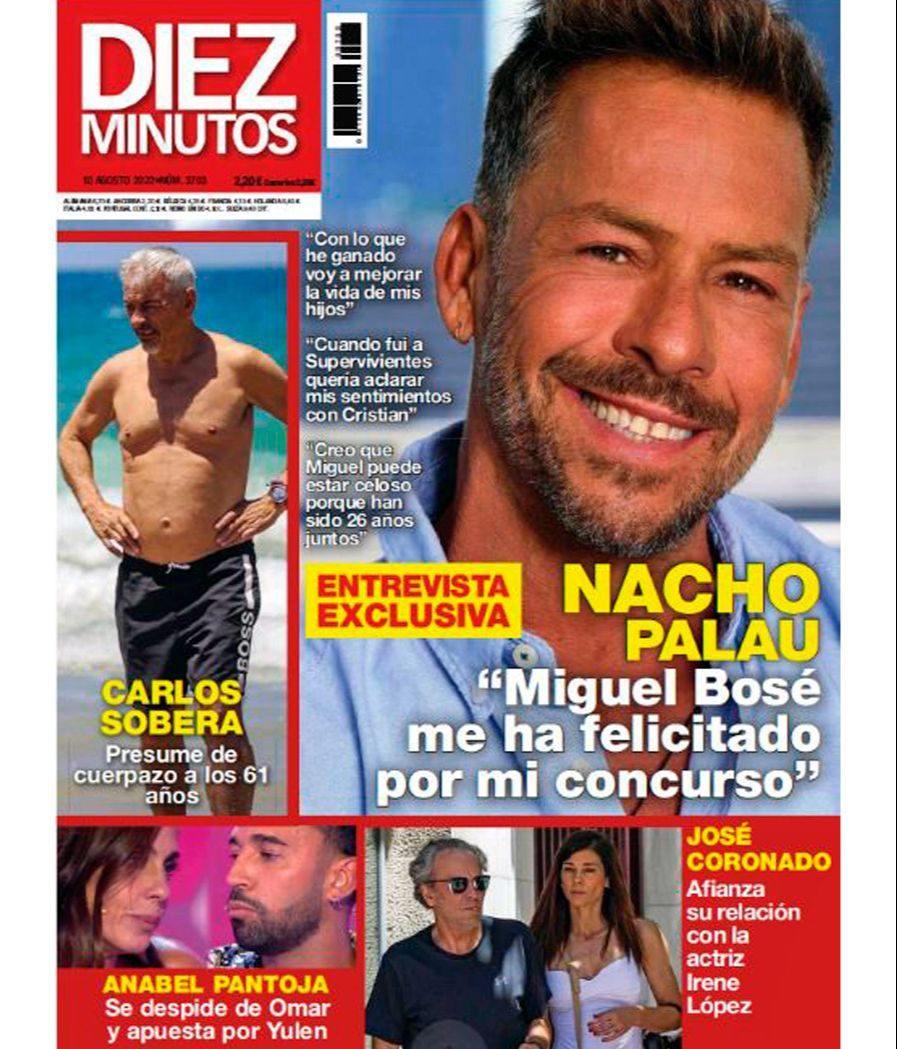 Carlos Sobera, en bañador presume de estar en forma