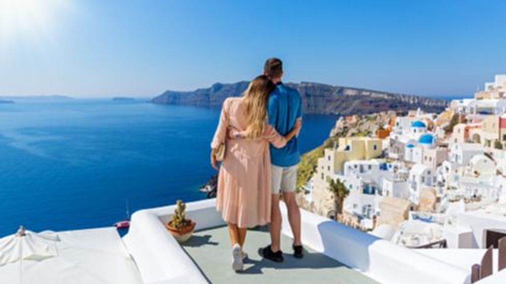 Santorini.
