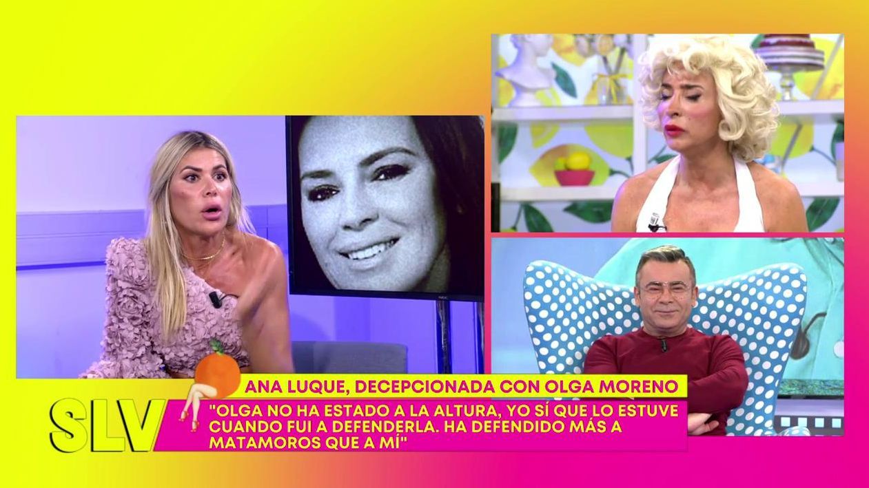 Ana Luque se sincera sobre su relación de Olga Moreno