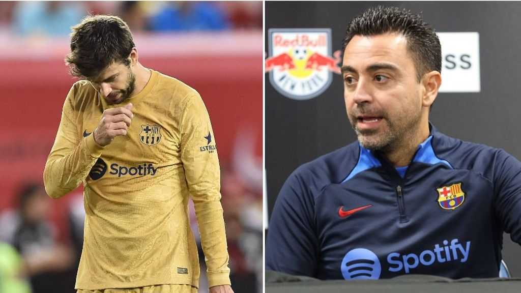 Piqué afronta su temporada más difícil: es el quinto central y Xavi tiene claro su roll