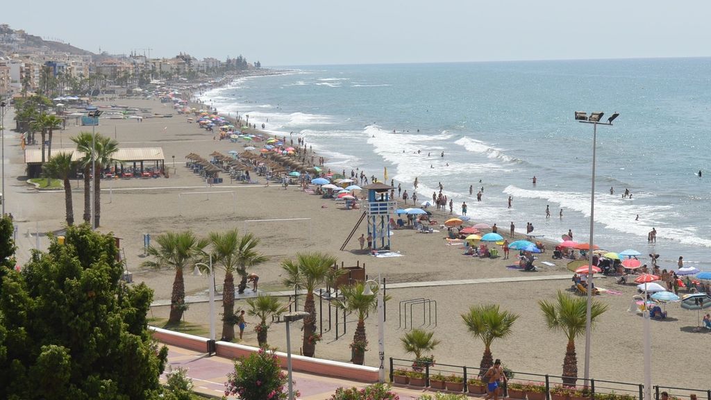 Playa del Rincón de la Victoria (Málaga).