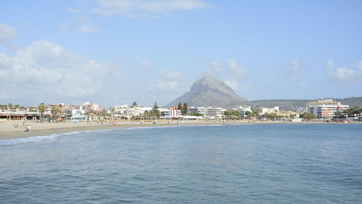 Playa en Xábia (Alicante) Playa en Xábia (Alicante)
