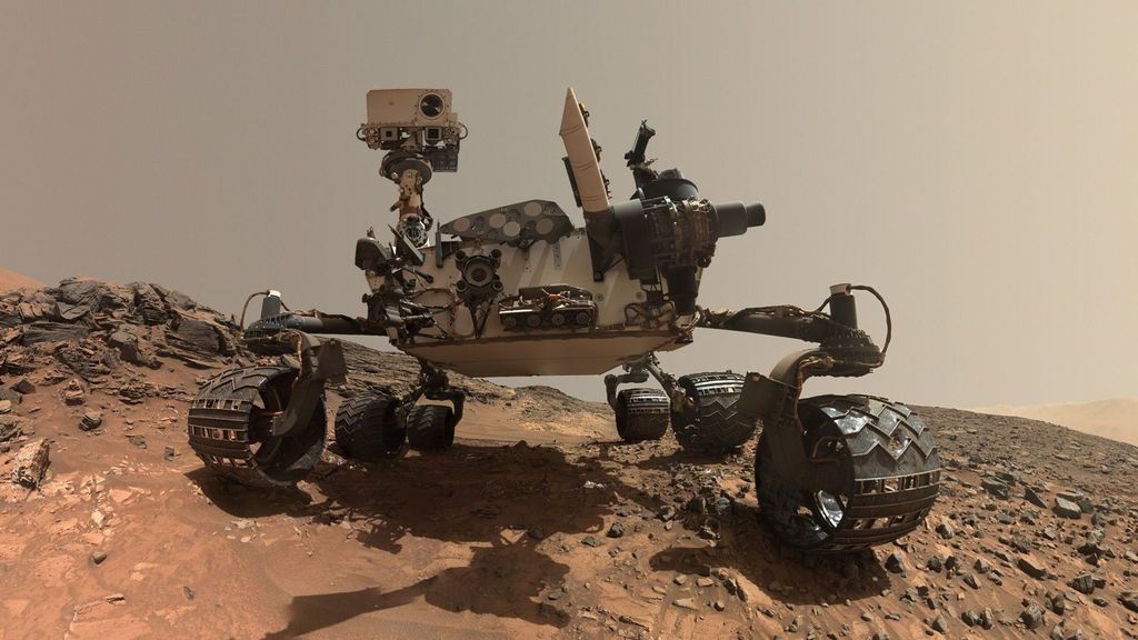 Curiosity cumple diez años de misión en Marte
