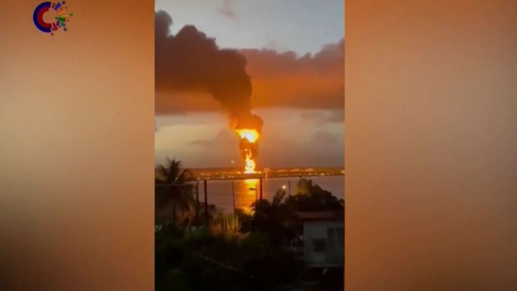 Primer muerto por el incendio del puerto de superpetroleros de Matanzas: un rayo provocó el fuego