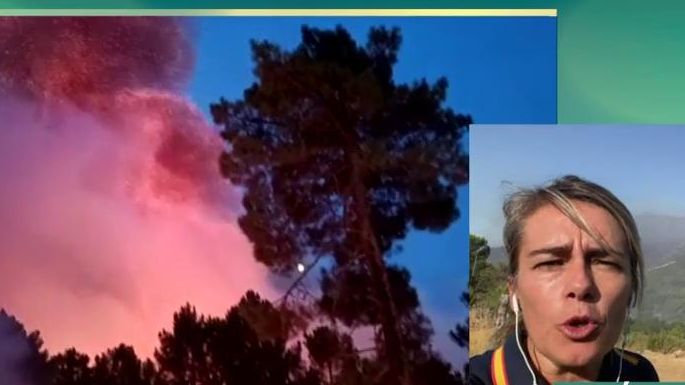 Afectada por el fuego de Pedro Bernardo, Ávila: "Nadie nos ayudó cuando se podía haber apagado. Todo fueron excusas""