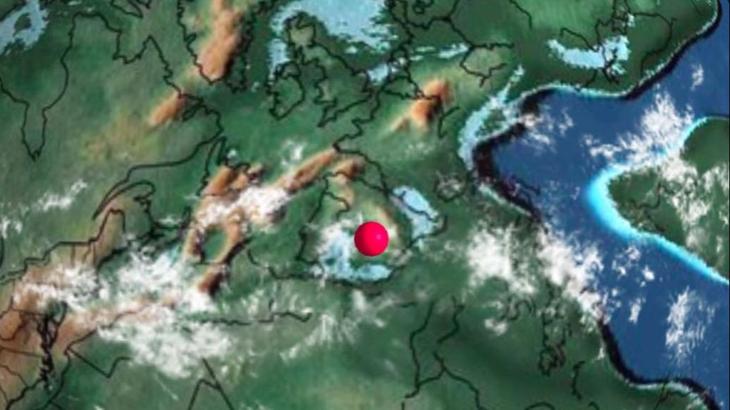 El mapa del tiempo que te enseña cómo era la ciudad en la que vives hace millones de años