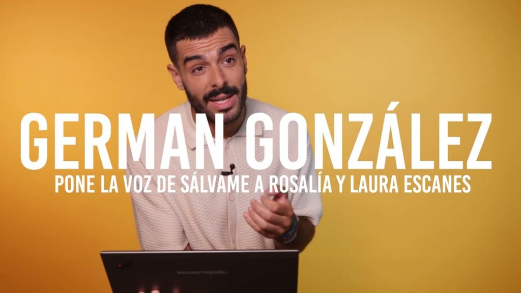 Germán González pone la voz de Sálvame a Rosalía y Laura Escanes (Play)