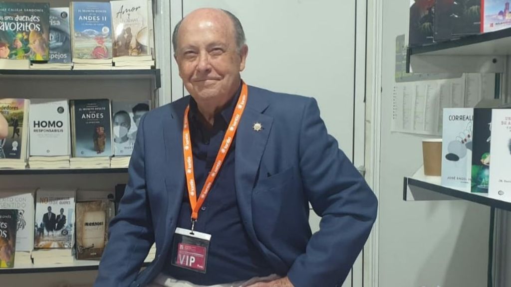 Jaime Rocha, en la Feria del Libro