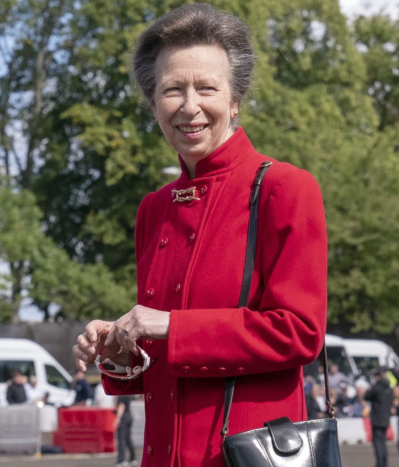 La Princesa Ana de Inglaterra en su última aparición