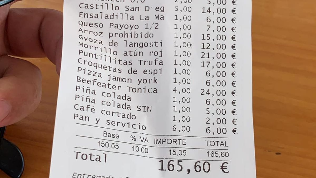 Sinpa en un restaurante de Chipiona Sinpa en un restaurante de Chipiona