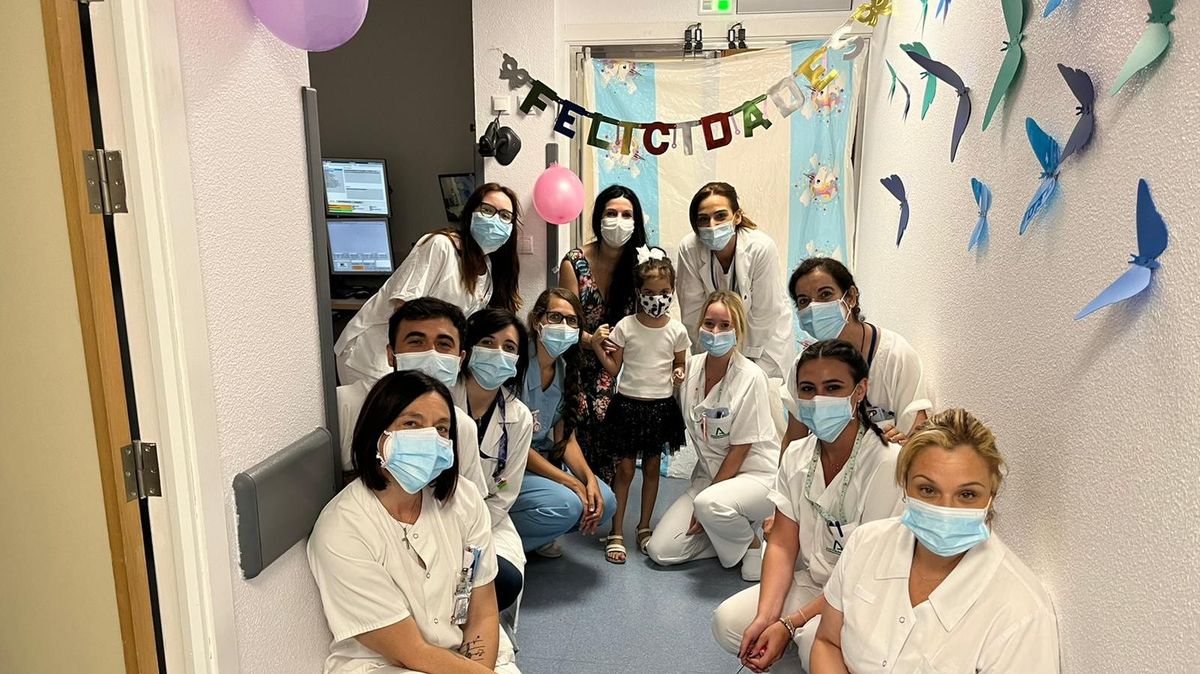 Celebra su sexto cumple en oncología Celebra su sexto cumple en oncología