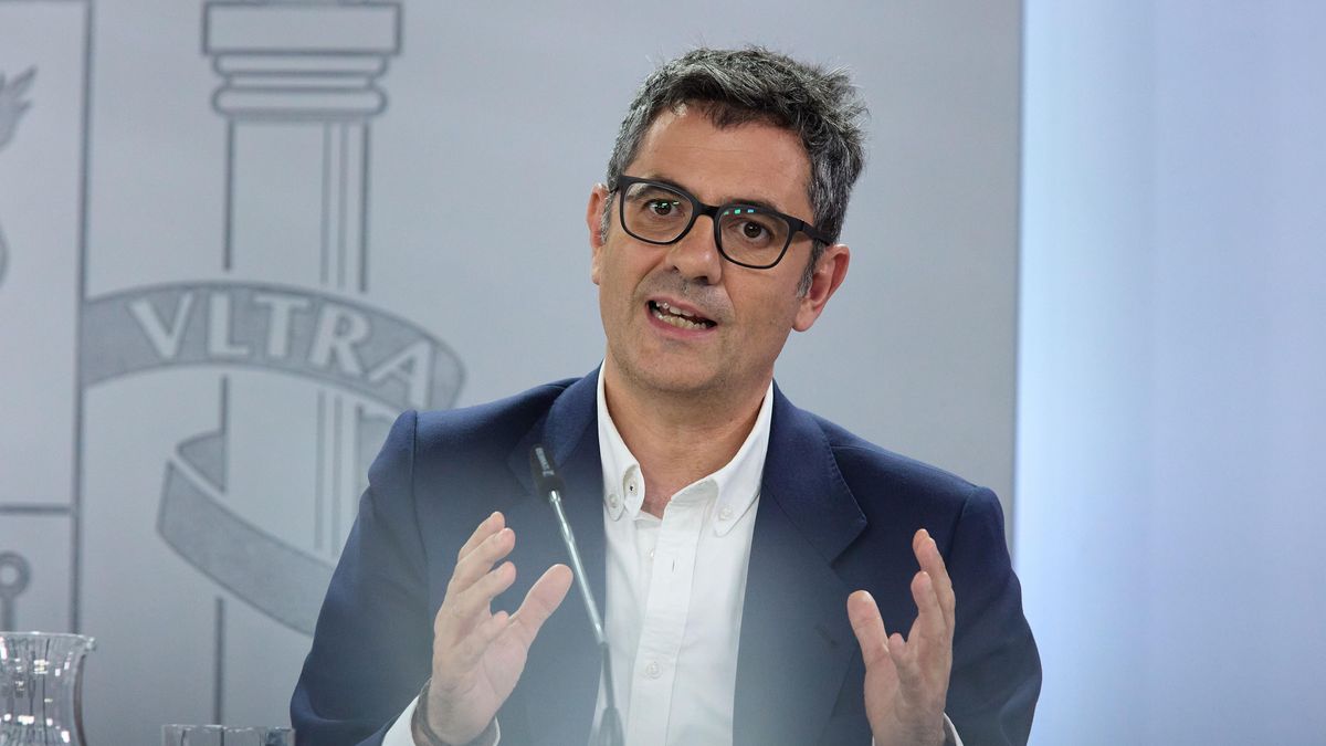 El ministro de la Presidencia, Félix Bolaños El ministro de la Presidencia, Félix Bolaños