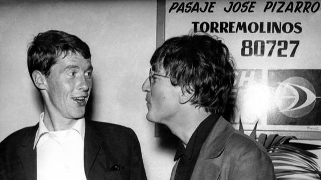 Lennon con Epstien en Torremolinos