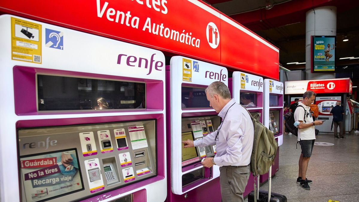 Máquinas de venta de billetes Renfe en Madrid Máquinas de venta de billetes Renfe en Madrid