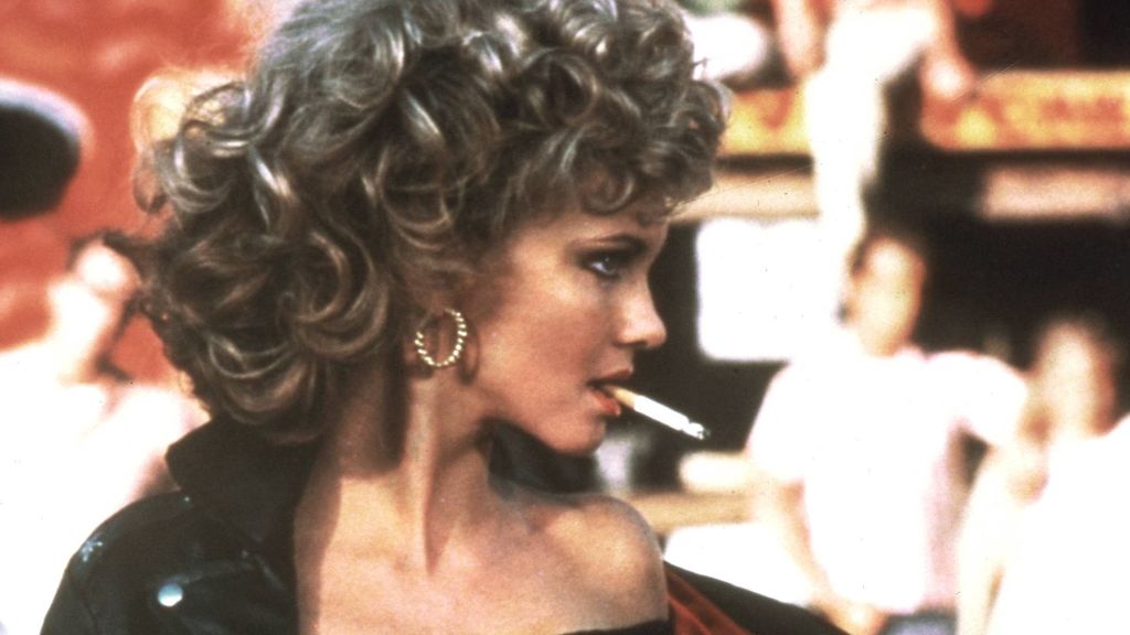 Olivia Newton-John en la película Grease