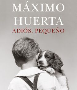 Portada del libro "Adiós, pequeño", de Máximo Huerta