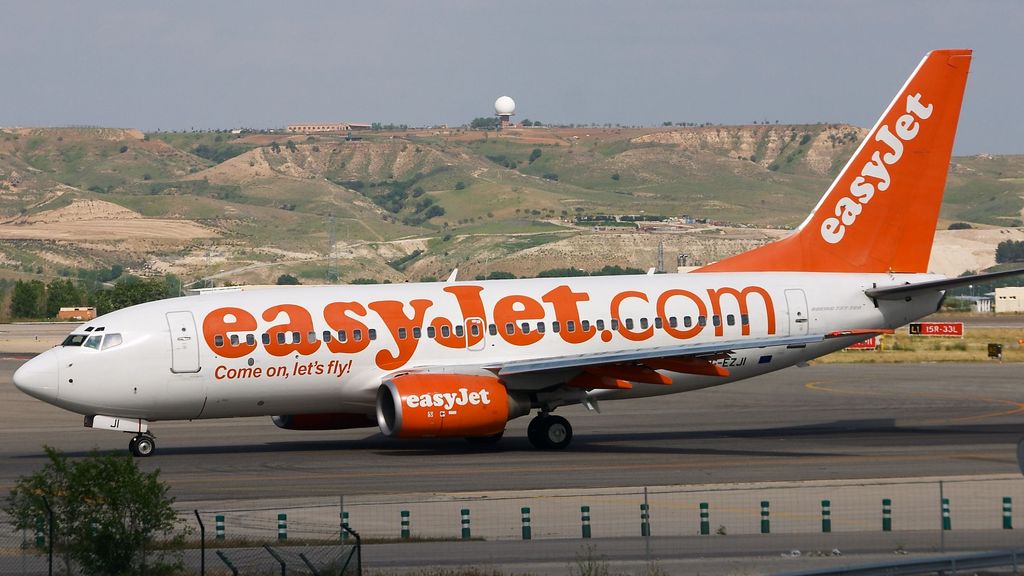 Avión de easyJet.