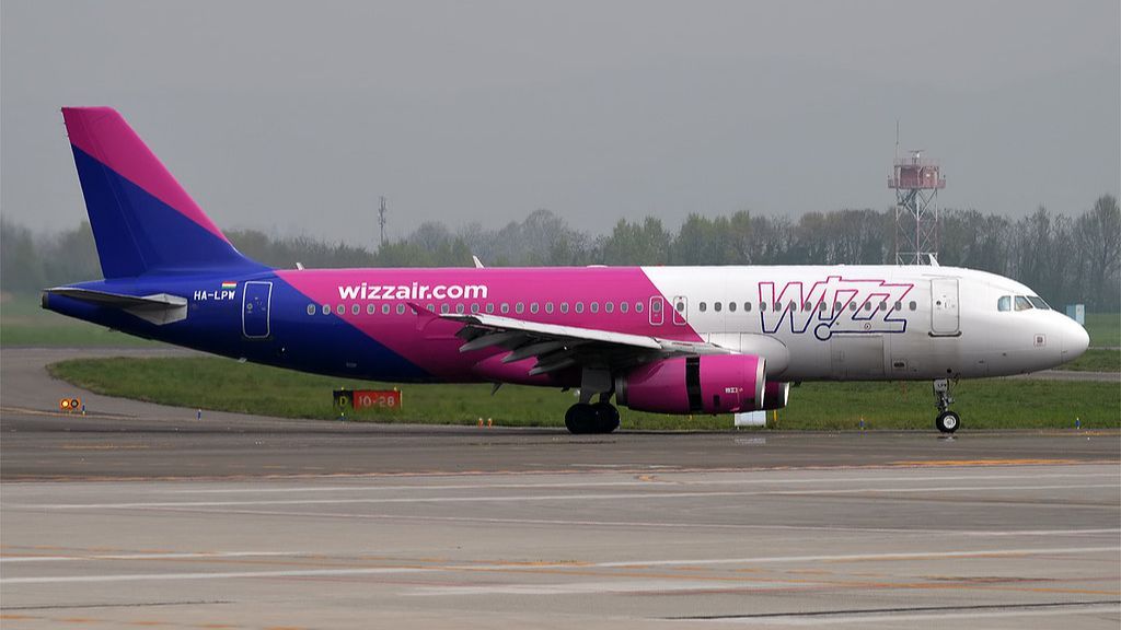Avión Wizzair.