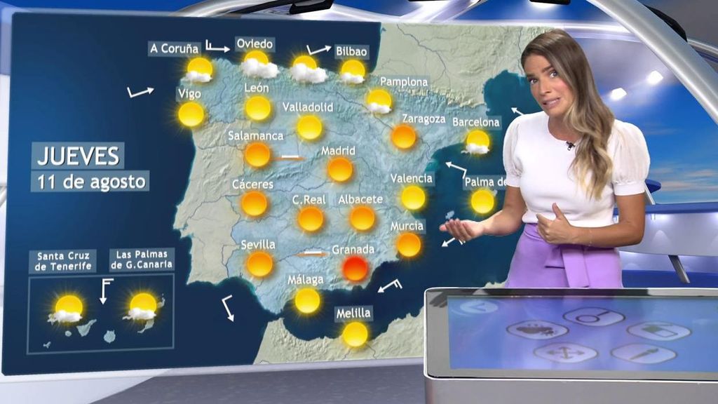 El calor pondrá en alerta a once comunidades el jueves, tres en naranja: el tiempo en España