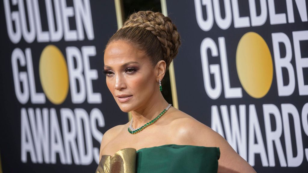 Jennifer López, en la última gala de los Globos de Oro
