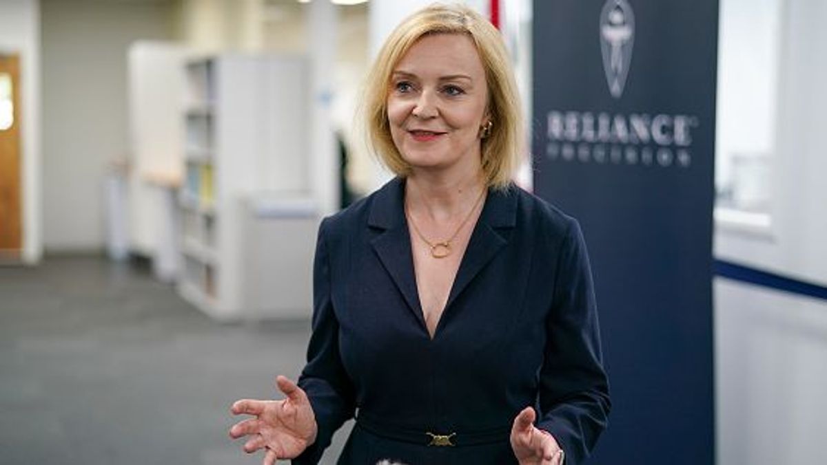 Lizz Truss, la gran favorita para suceder a Boris Johnson Lizz Truss, la gran favorita para suceder a Boris Johnson