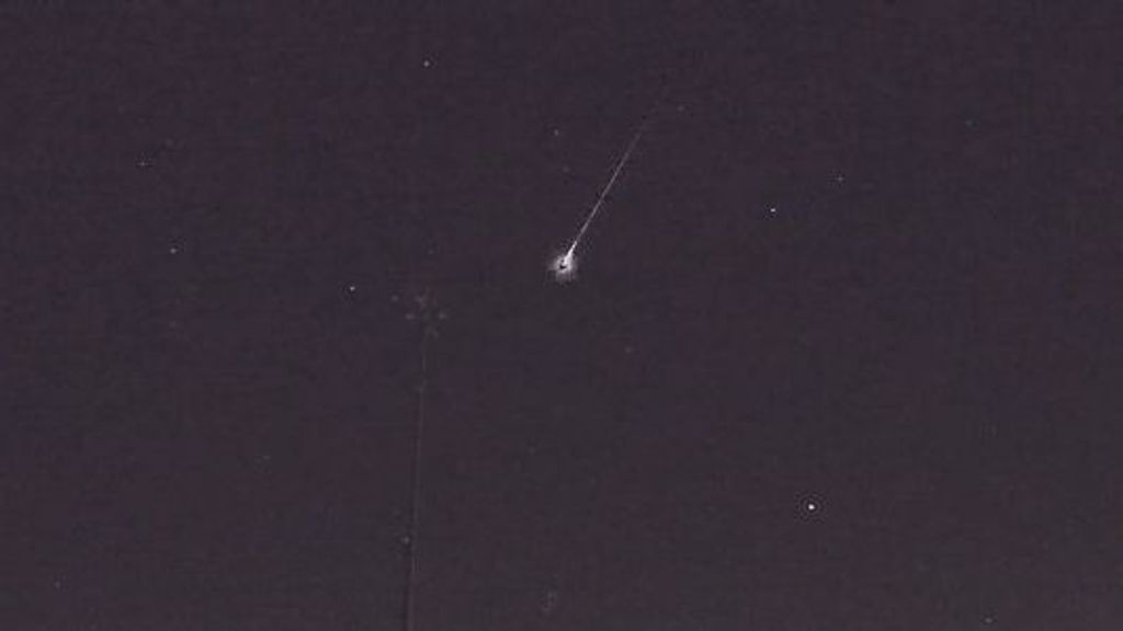 Una bola de fuego procedente de un cometa cayó sobre Madrid en julio