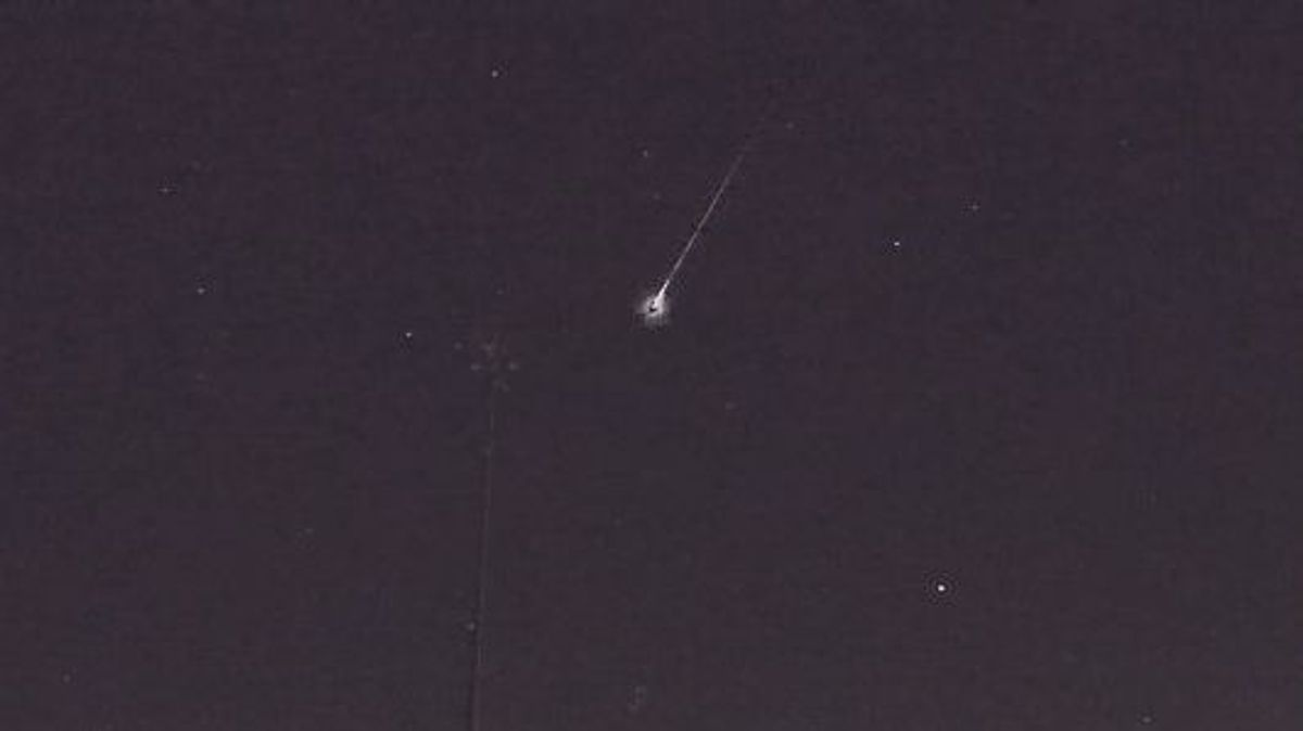 Una bola de fuego procedente de un cometa cayó sobre Madrid en julio