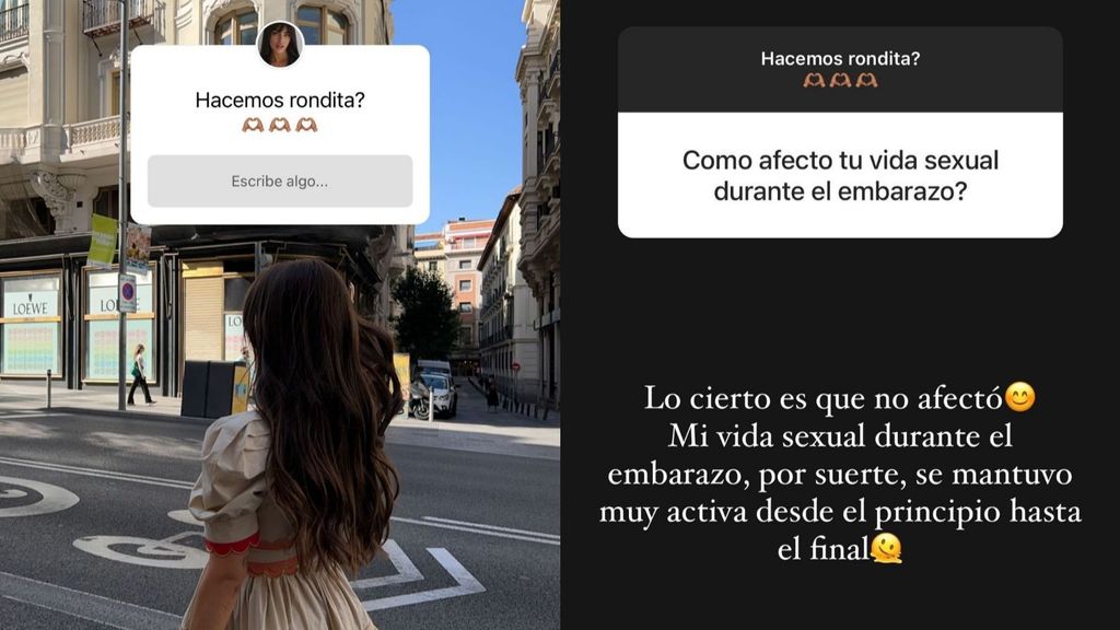 Violeta Mangriñán explica cómo afecto el embarazo a su vida sexual con Fabio Colloricchio