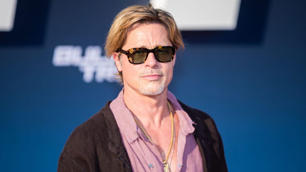 Brad Pitt durante la promoción de 'Bullet Train'