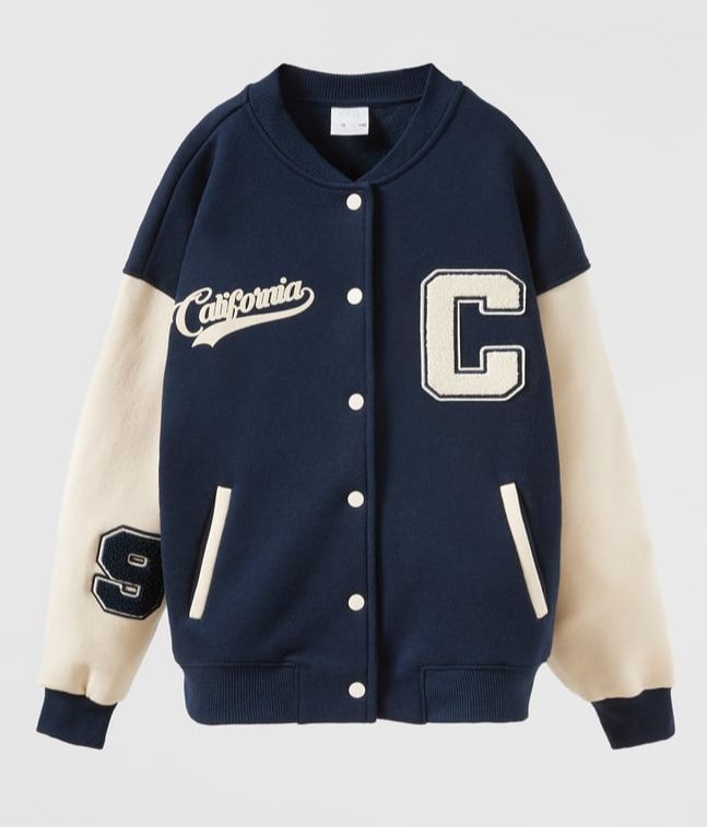 Bomber varsity de Zara
