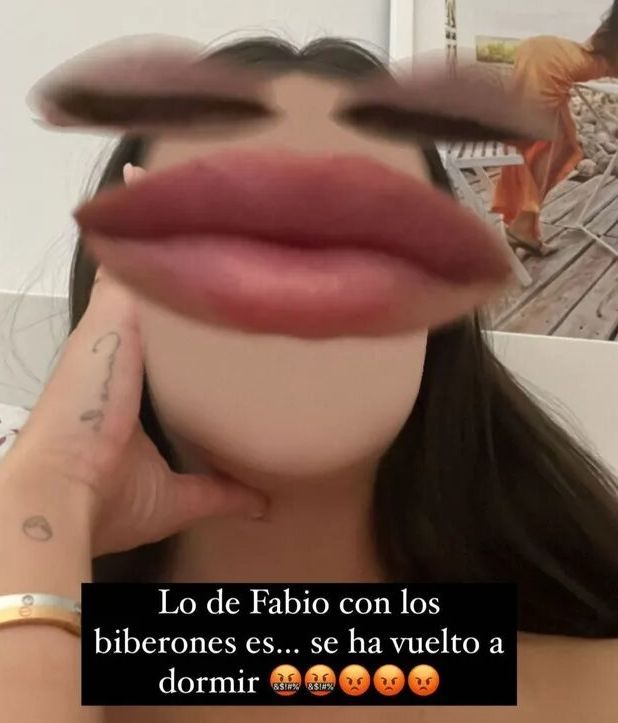 El biberón, motivo de la primera pelea de Violeta y Fabio tras ser padres