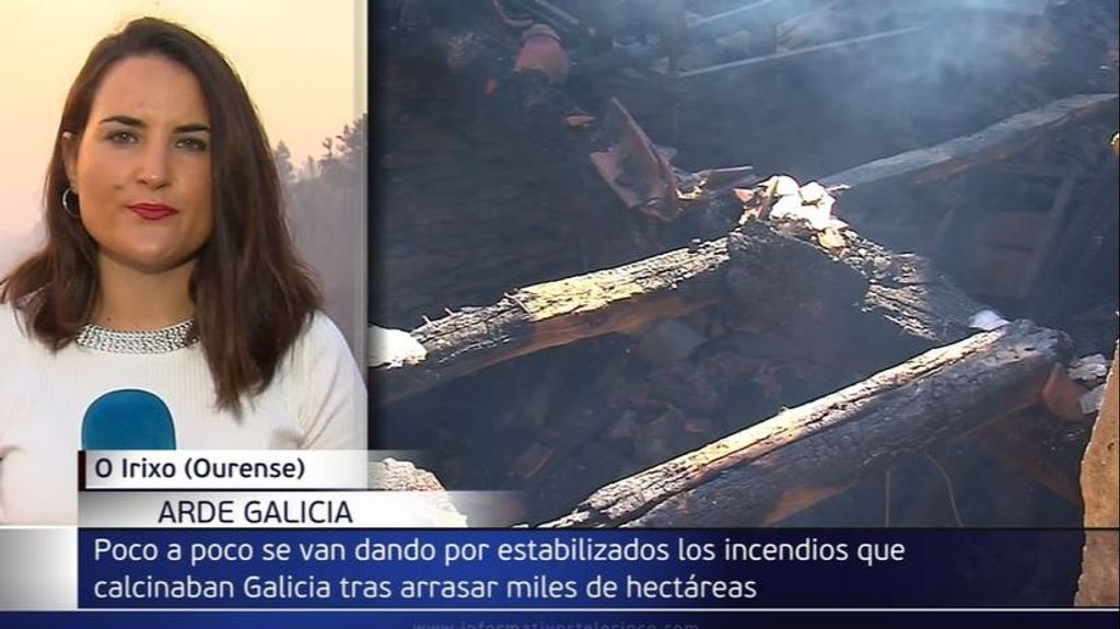 Los incendios han quemado en el mes de agosto más de 8.000 hectáreas en Galicia