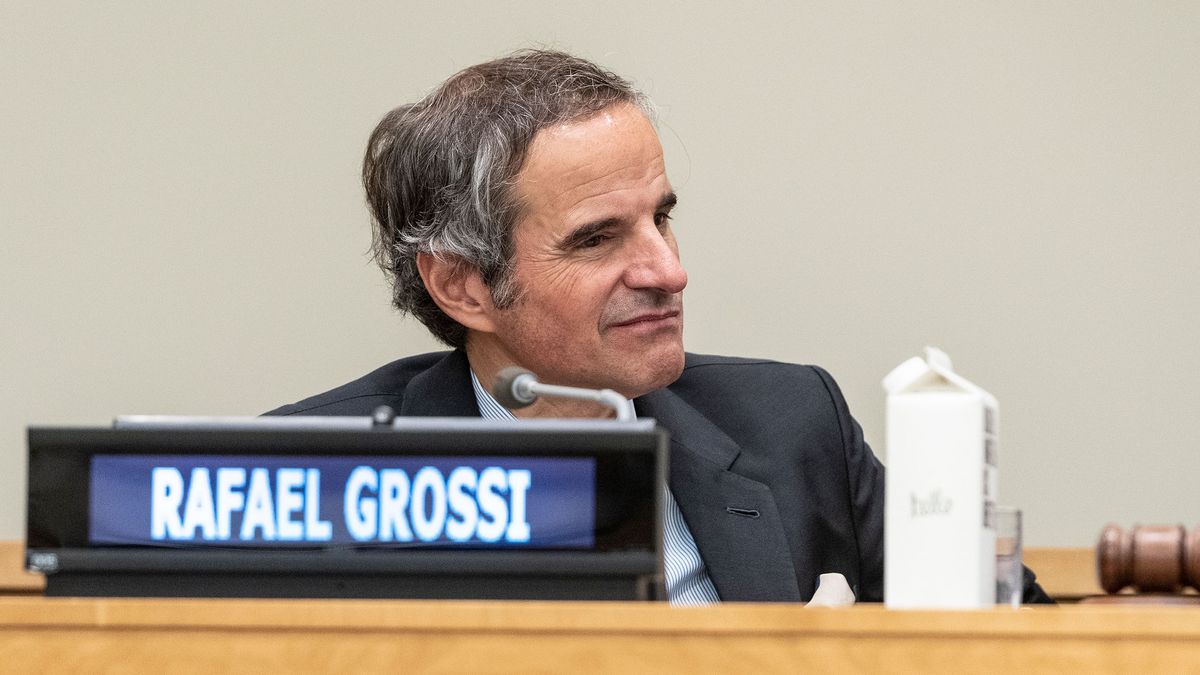 Rafael Grossi, director general del OIEA Rafael Grossi, director general del OIEA