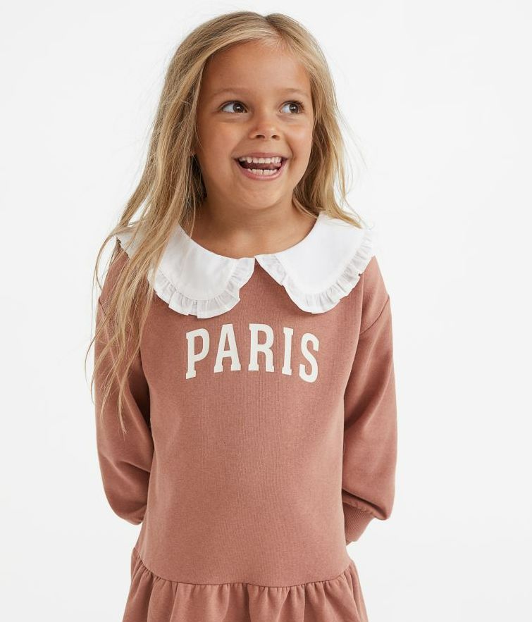 Vestido sudadera de H&M