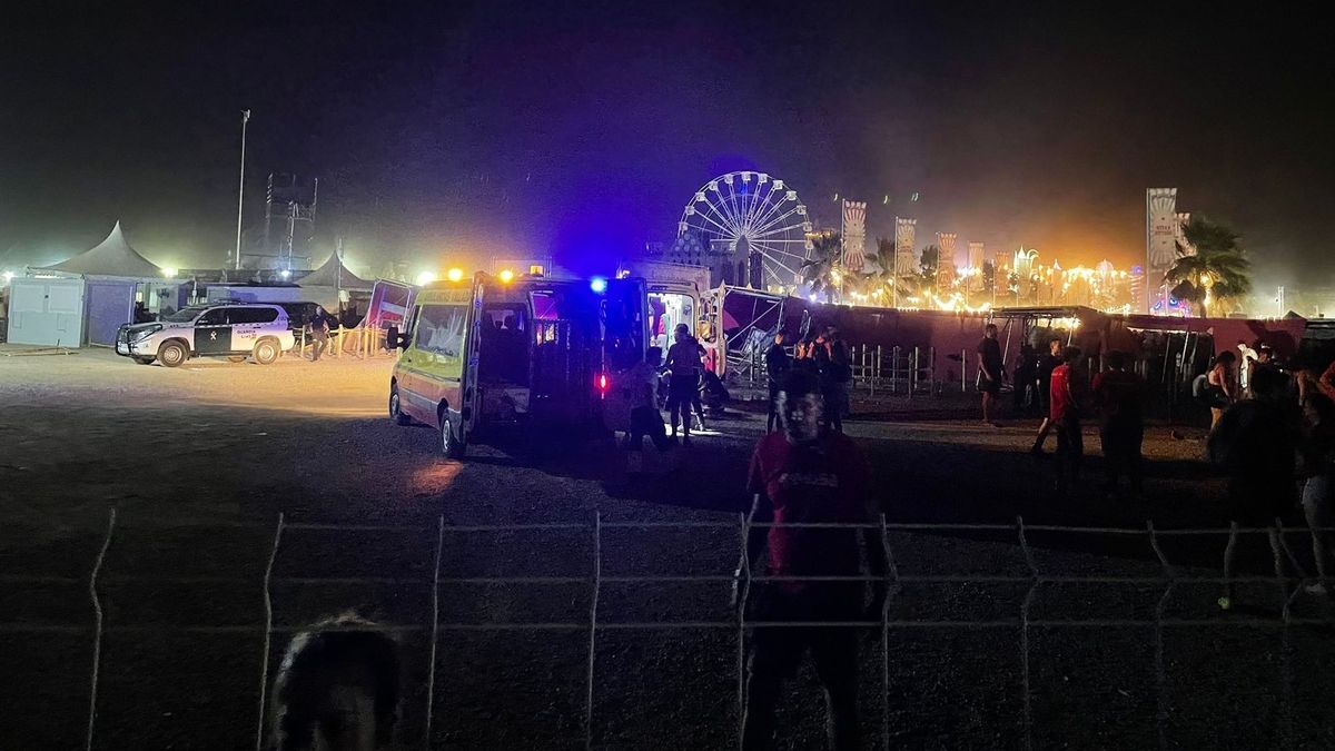 Imagen cedida a Europa Press de los servicios de emegencia en el Medusa Sunbeah Festival Imagen cedida a Europa Press de los servicios de emegencia en el Medusa Sunbeah Festival
