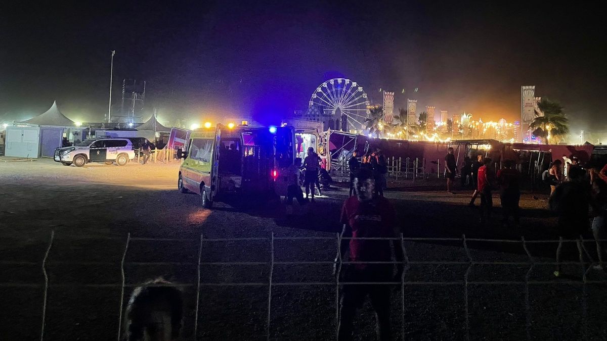 Cuatro jóvenes continúan ingresados tras el derrumbe en el Medusa Festival de Valencia