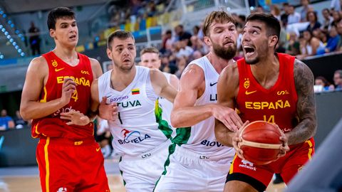España - Lituania, en directo: resultado resumen del amistoso previo al Eurobasket 2022