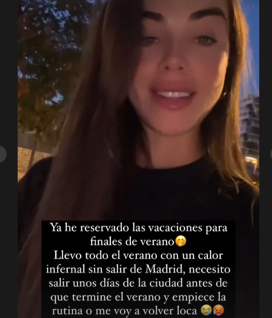 Las primeras vacaciones en familia de Violeta y su hija Gala