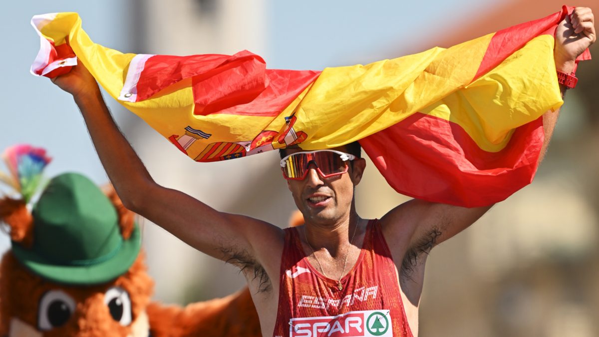 Oro para Miguel Ángel López en 35 kilómetros marcha Oro para Miguel Ángel López en 35 kilómetros marcha
