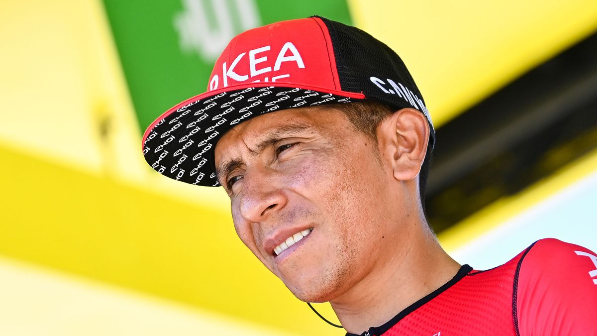 EuropaPress 4573160 13 july 2022 france albertville colombian cyclist nairo quintana of EuropaPress 4573160 13 july 2022 france albertville colombian cyclist nairo quintana of