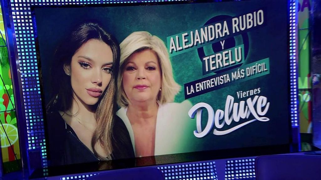 Terelu Campos entrevistará a su hija, Alejandra Rubio, en el 'Deluxe'